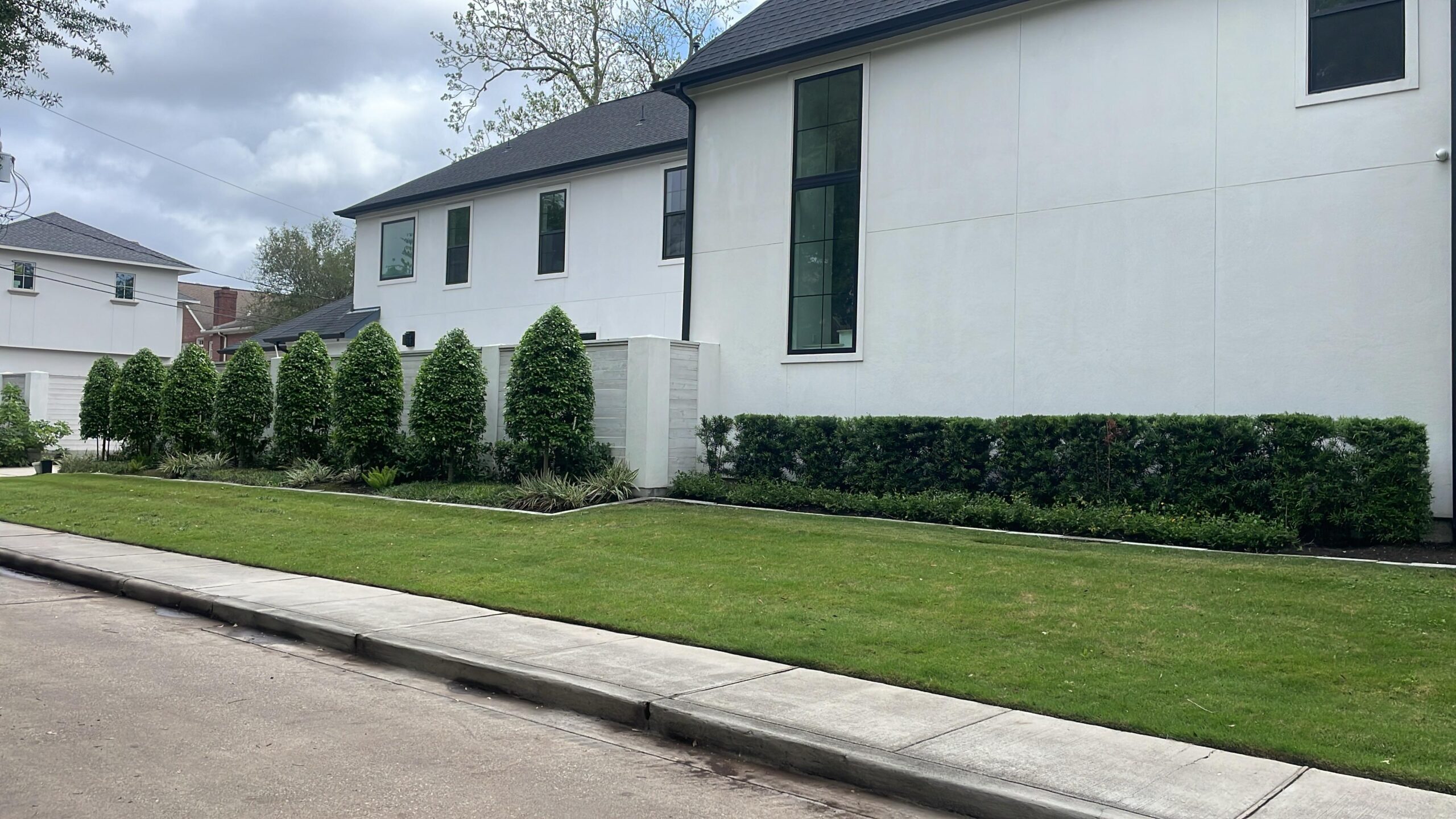 after m3landscaping in houston