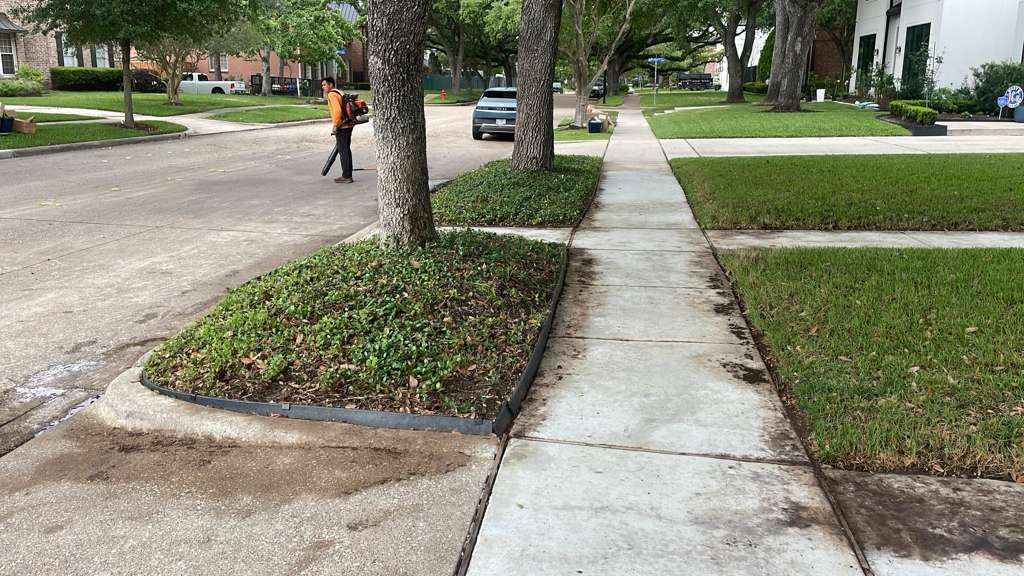 after 3mlandscaping services in sugar land